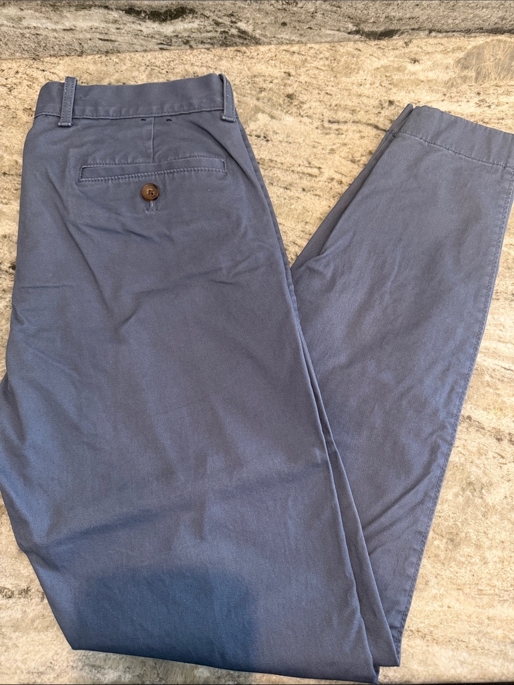 Men's J Crew Classic Skinny Blue Chino Pants 30x30